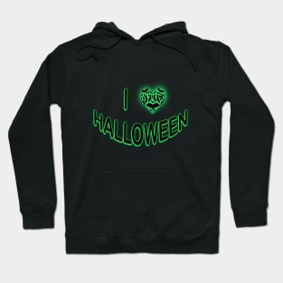 I Love Halloween (Batty Love Heart Hoodie